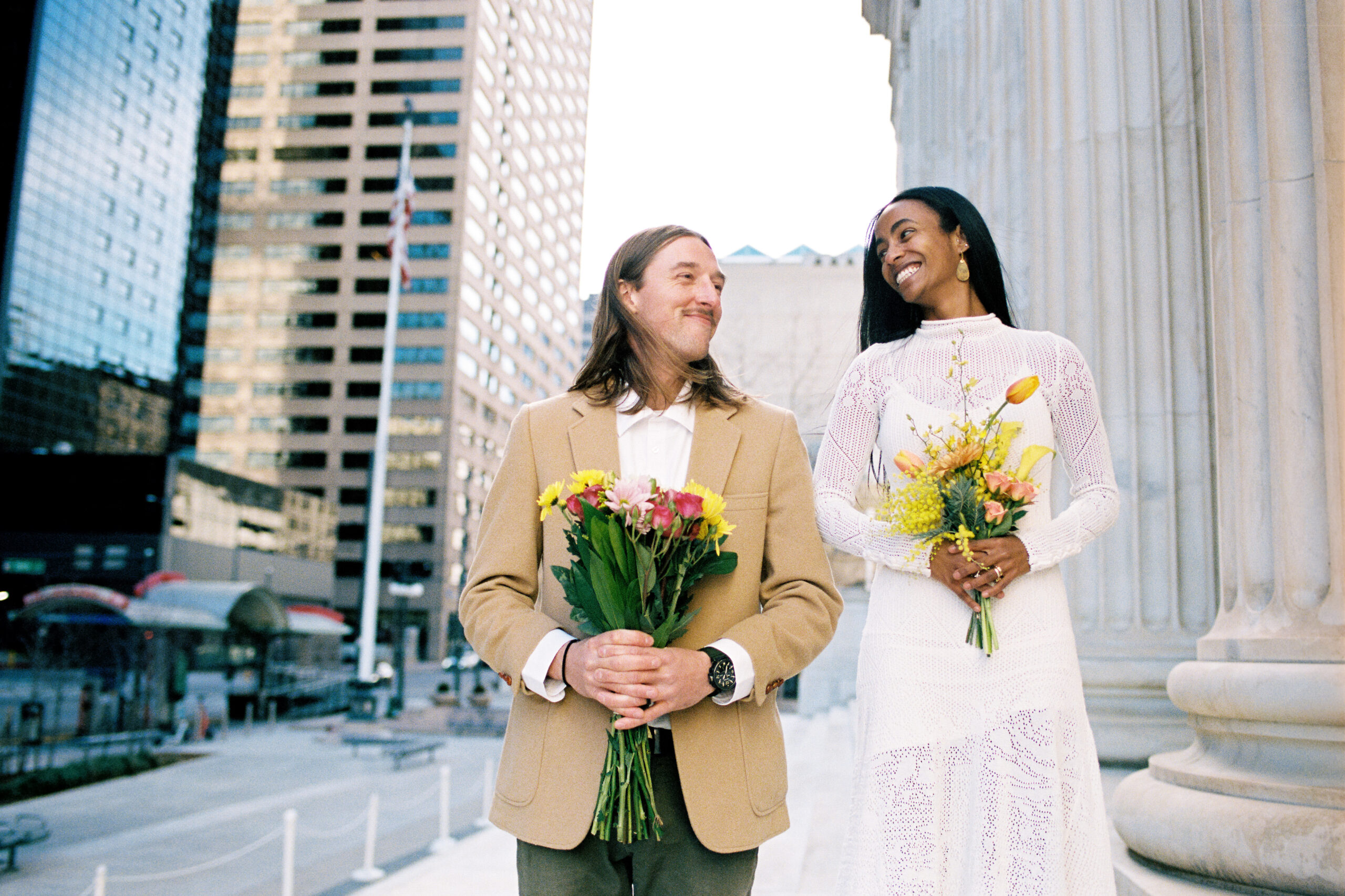 downtown denver elopement on film